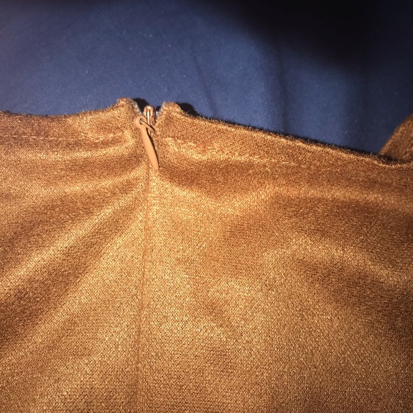 gold/brown dress - Picture 3 of 4